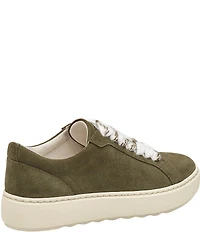 Johnston & Murphy Women's Cammie Suede Lace Up Platform Sneakers