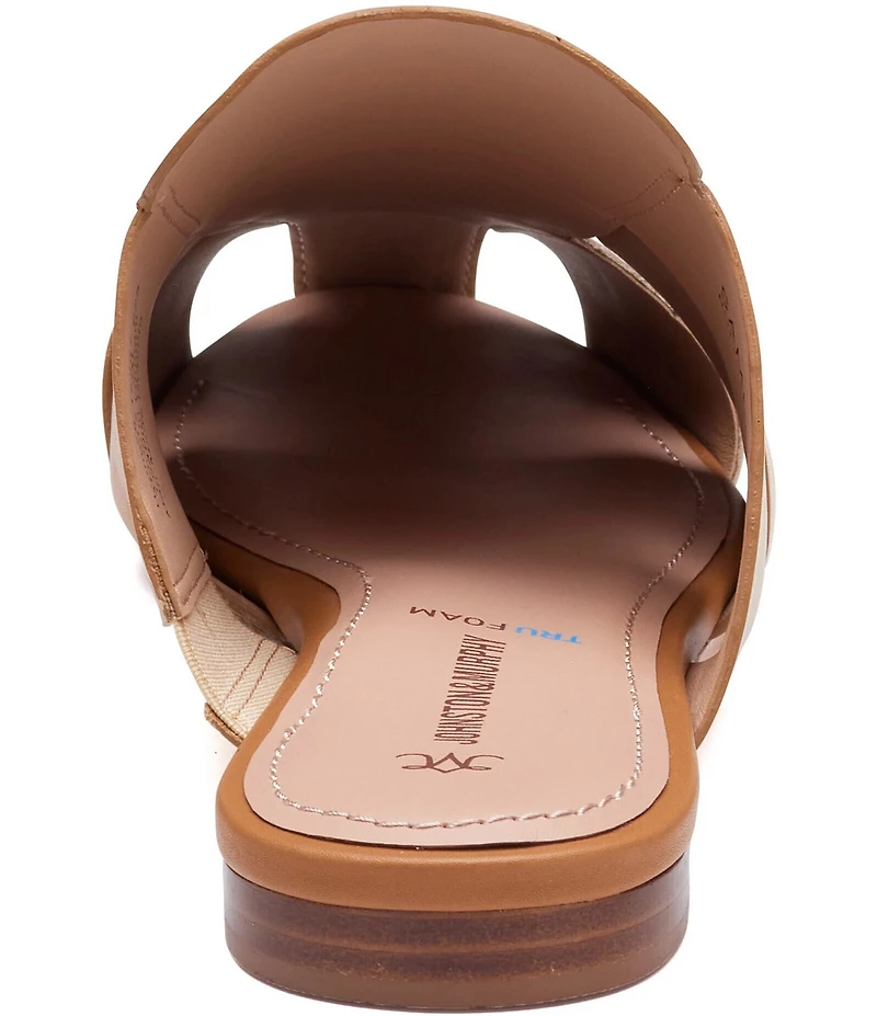 Johnston & Murphy Women's Claire Nappa Leather Fisherman Mules