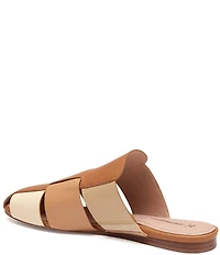 Johnston & Murphy Women's Claire Nappa Leather Fisherman Mules