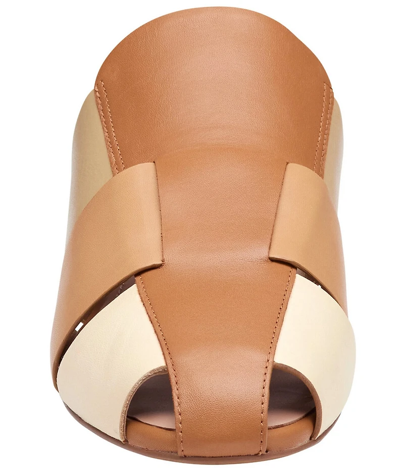 Johnston & Murphy Women's Claire Nappa Leather Fisherman Mules