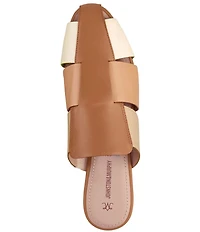 Johnston & Murphy Women's Claire Nappa Leather Fisherman Mules