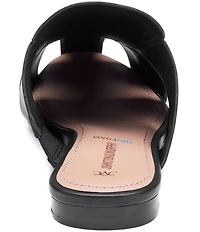 Johnston & Murphy Women's Claire Nappa Leather Fisherman Mules