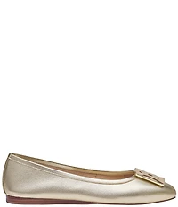 Johnston & Murphy Women's Claire Metallic Ornamental Flats