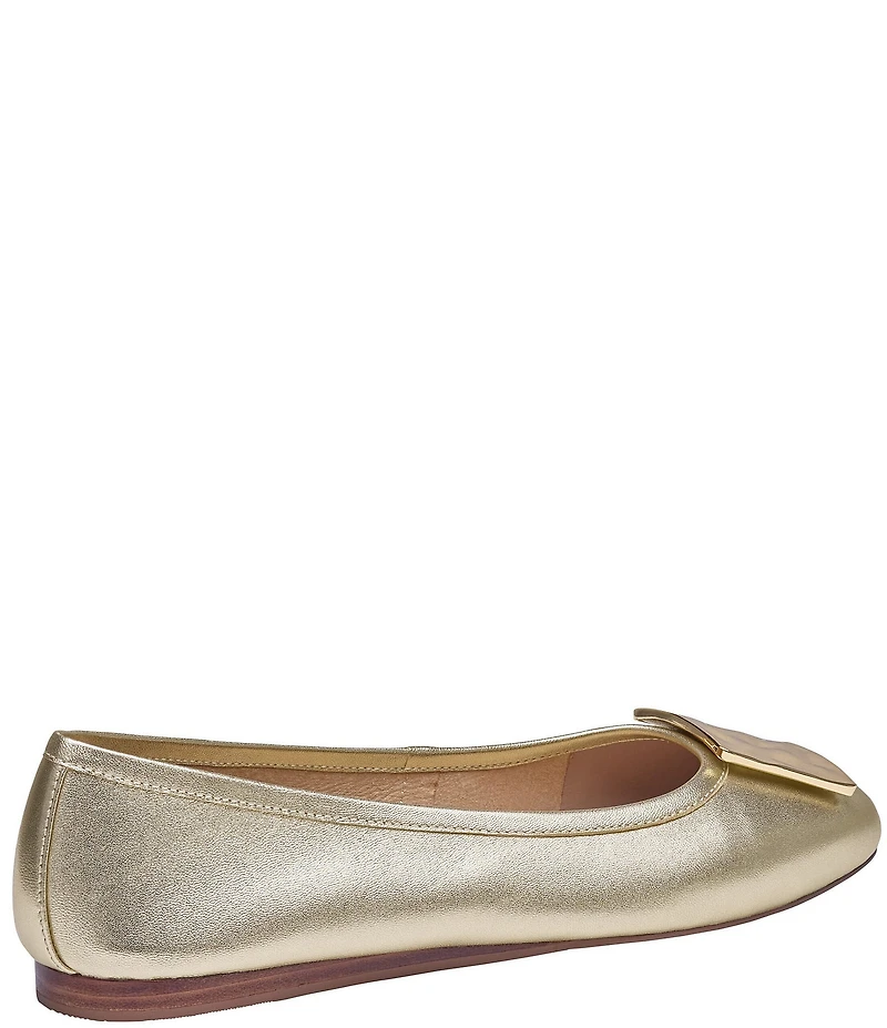 Johnston & Murphy Women's Claire Metallic Ornamental Flats