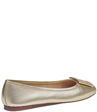 Johnston & Murphy Women's Claire Metallic Ornamental Flats