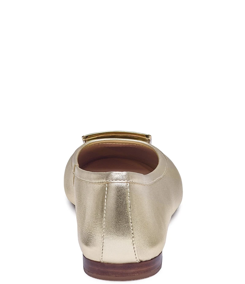Johnston & Murphy Women's Claire Metallic Ornamental Flats