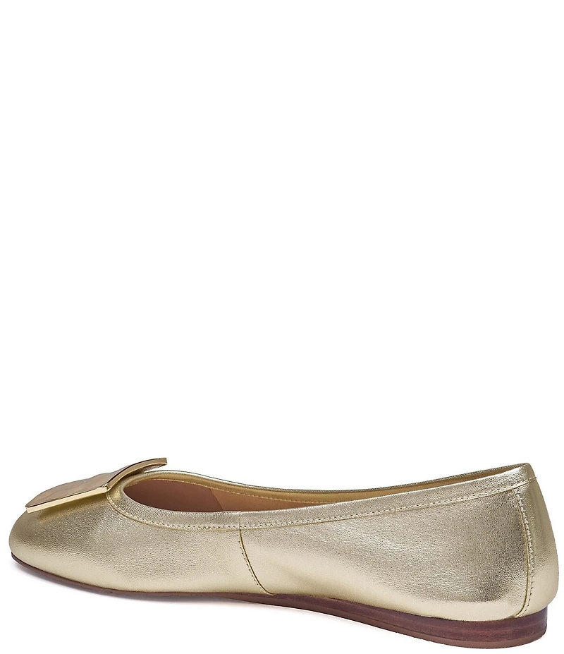 Johnston & Murphy Women's Claire Metallic Ornamental Flats