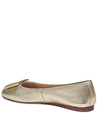 Johnston & Murphy Women's Claire Metallic Ornamental Flats