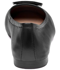 Johnston & Murphy Women's Claire Nappa Leather Mismatched Ornamented Flats