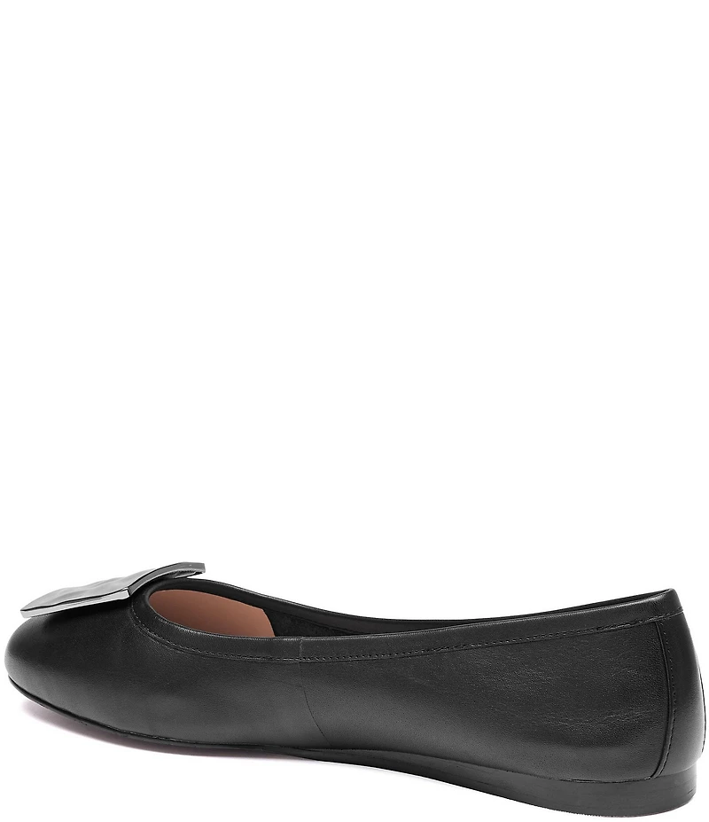 Johnston & Murphy Women's Claire Nappa Leather Mismatched Ornamented Flats