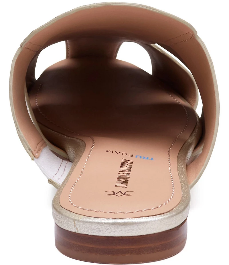 Johnston & Murphy Women's Claire Sheepskin Leather Fisherman Mules