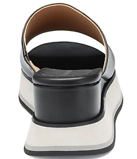 Johnston & Murphy Women's Colleen Platform Wedge Slide Sandals