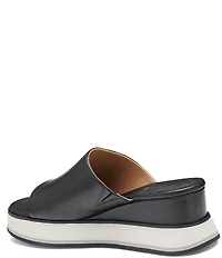 Johnston & Murphy Women's Colleen Platform Wedge Slide Sandals