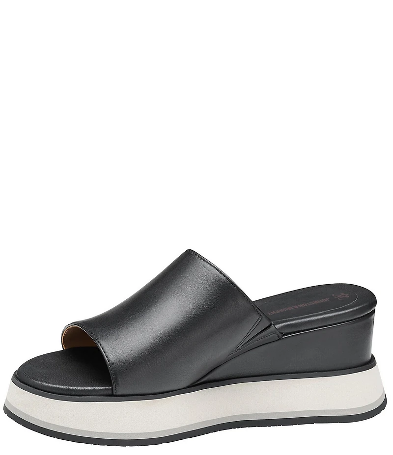 Johnston & Murphy Women's Colleen Platform Wedge Slide Sandals