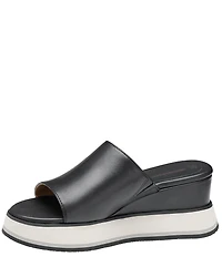 Johnston & Murphy Women's Colleen Platform Wedge Slide Sandals