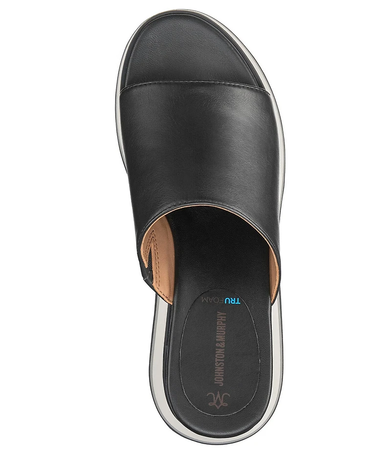Johnston & Murphy Women's Colleen Platform Wedge Slide Sandals