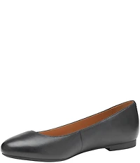 Johnston & Murphy Women's Delanie Leather Ballet Flats