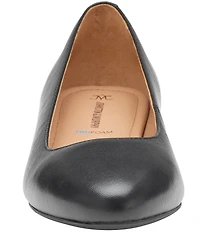 Johnston & Murphy Women's Delanie Leather Ballet Flats