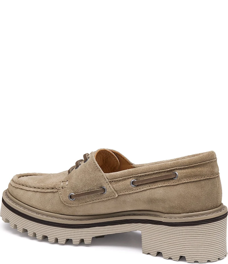 Johnston & Murphy Women's Emmalynn Suede Boat Shoes