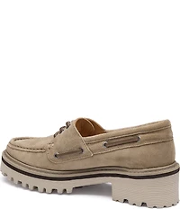Johnston & Murphy Women's Emmalynn Suede Boat Shoes