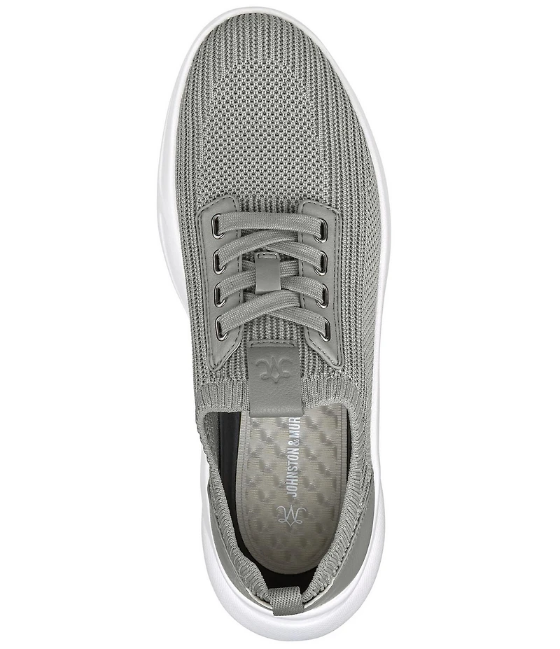 Johnston & Murphy Women's Escape Knit Lace Up Sneakers