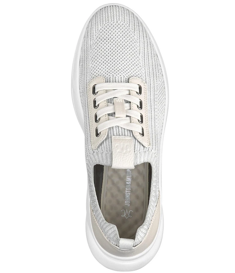 Johnston & Murphy Women's Escape Knit Lace Up Sneakers