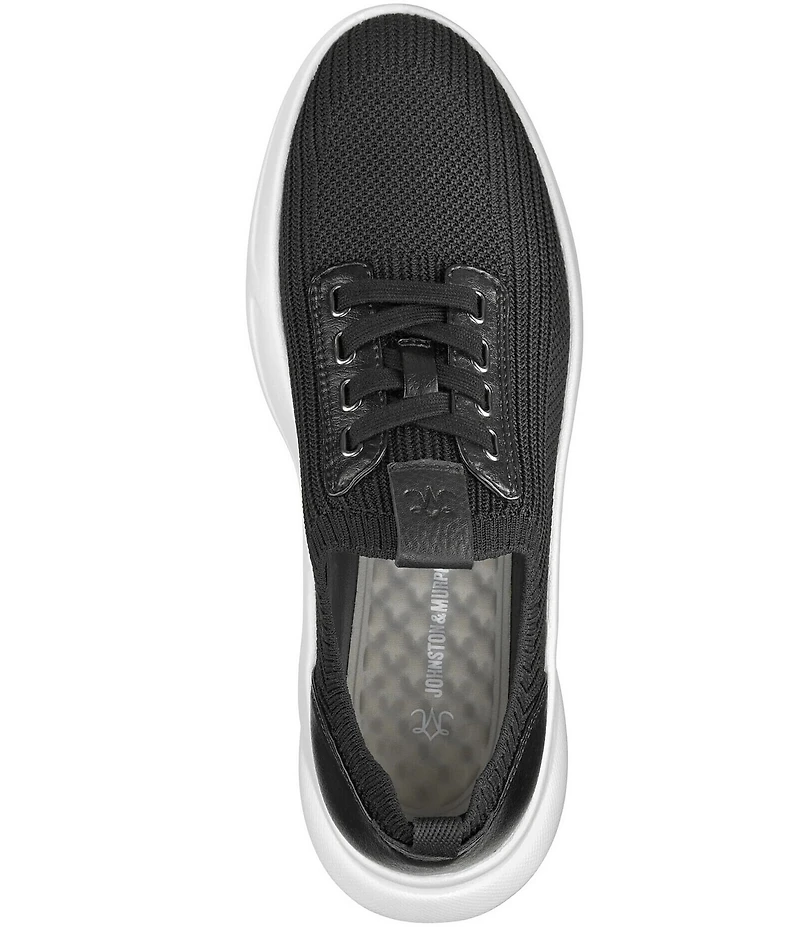 Johnston & Murphy Women's Escape Knit Lace Up Sneakers