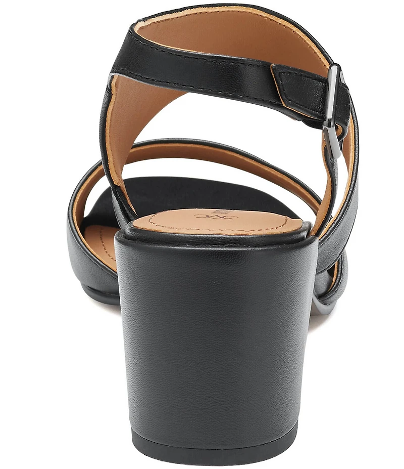 Johnston & Murphy Everly Asymmetrical Slingback Dress Sandals