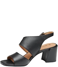 Johnston & Murphy Everly Asymmetrical Slingback Dress Sandals