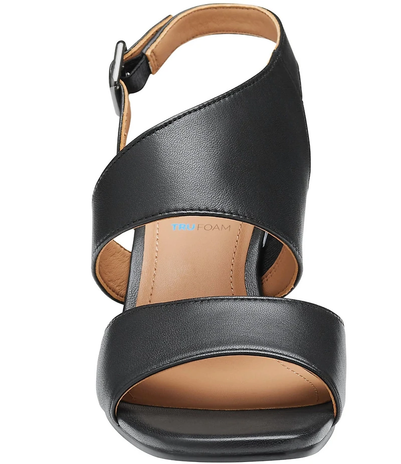 Johnston & Murphy Everly Asymmetrical Slingback Dress Sandals