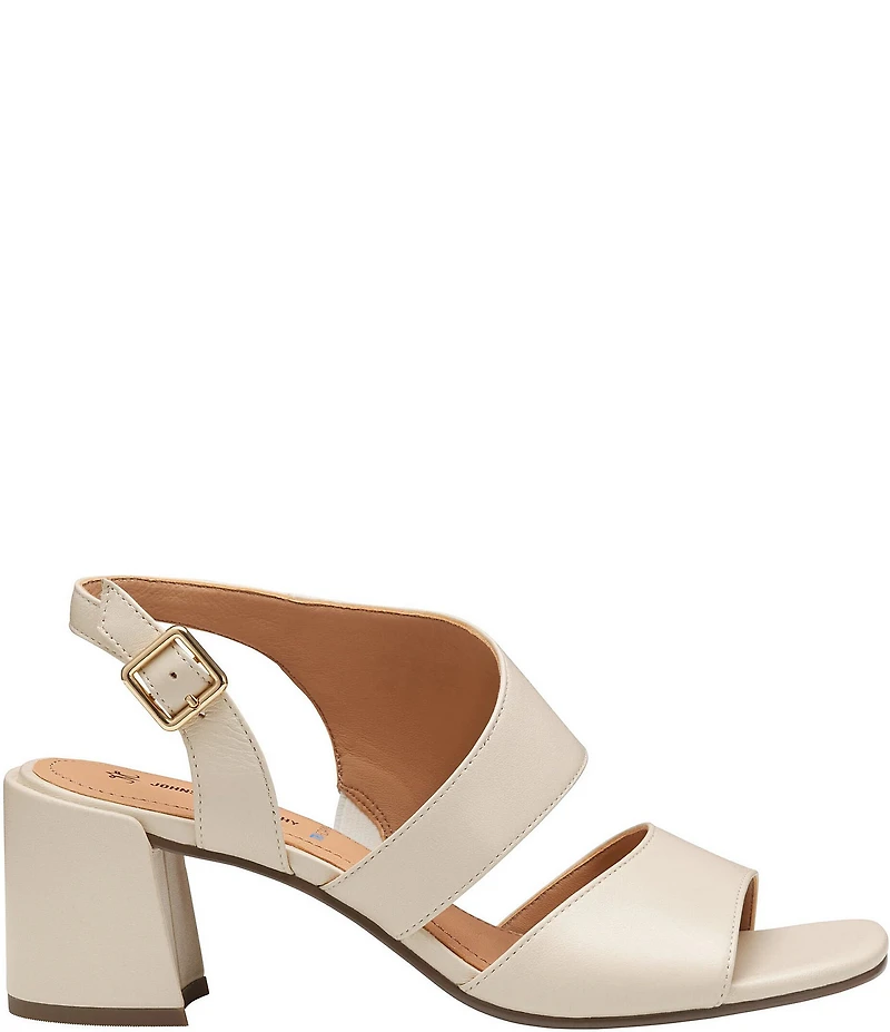 Johnston & Murphy Everly Asymmetrical Slingback Dress Sandals