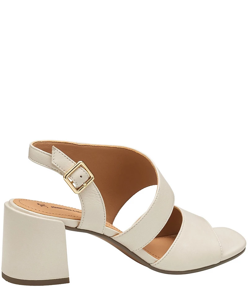 Johnston & Murphy Everly Asymmetrical Slingback Dress Sandals
