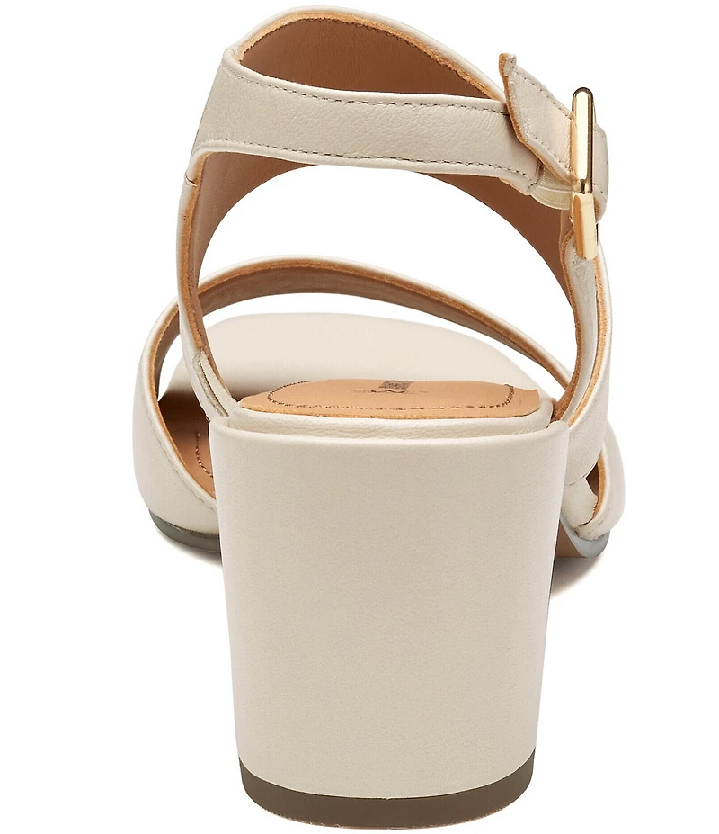 Johnston & Murphy Everly Asymmetrical Slingback Dress Sandals