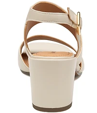 Johnston & Murphy Everly Asymmetrical Slingback Dress Sandals