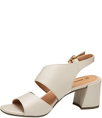 Johnston & Murphy Everly Asymmetrical Slingback Dress Sandals