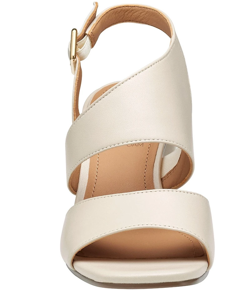 Johnston & Murphy Everly Asymmetrical Slingback Dress Sandals