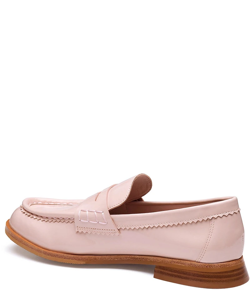Johnston & Murphy Women's Gillian Patent Leather Penny Loafers