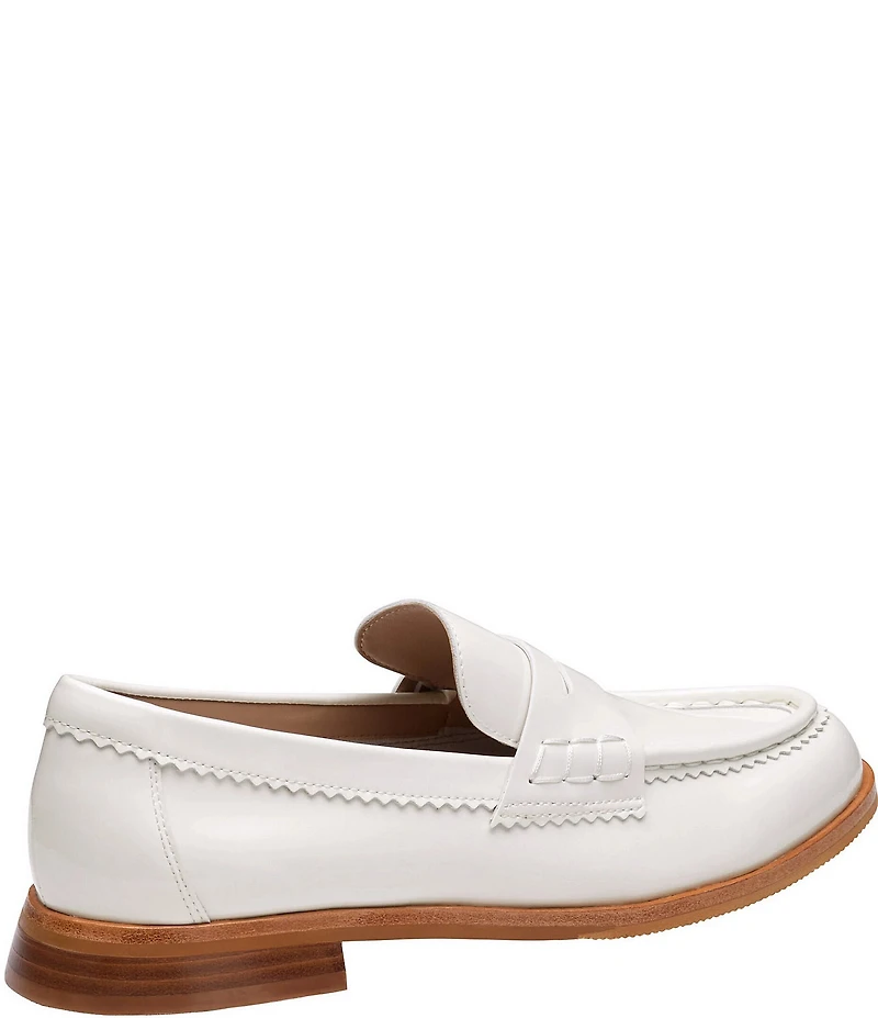 Johnston & Murphy Women's Gillian Patent Leather Penny Loafers