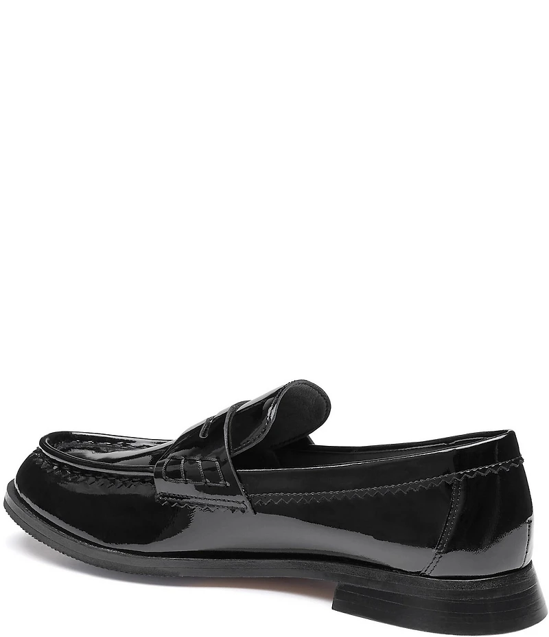 Johnston & Murphy Women's Gillian Patent Leather Penny Loafers