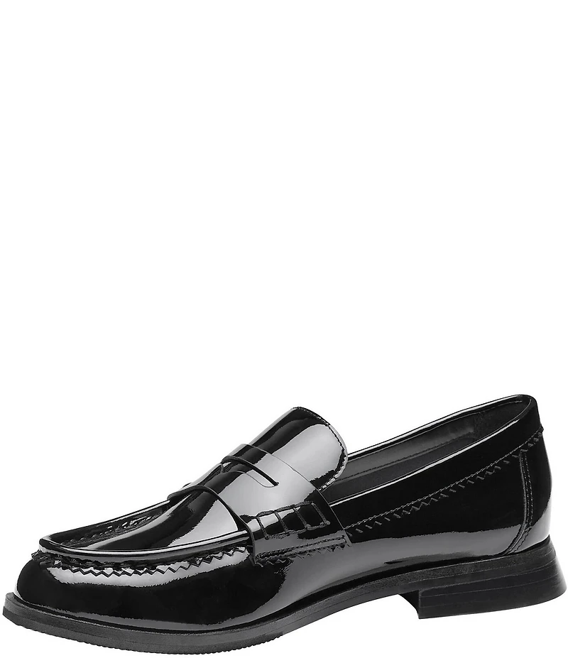 Johnston & Murphy Women's Gillian Patent Leather Penny Loafers
