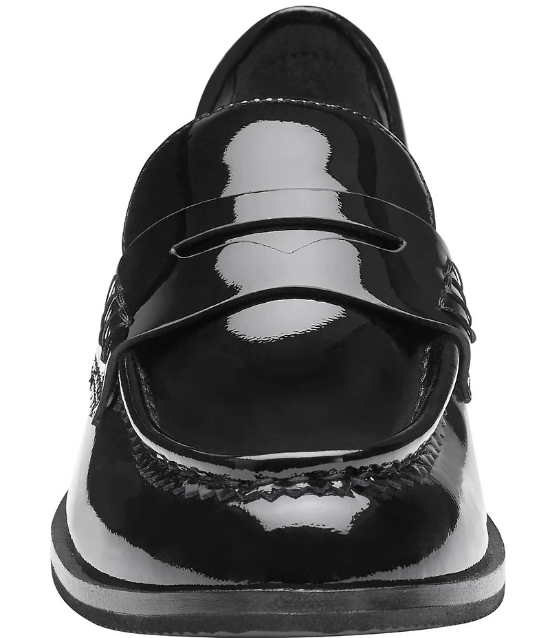 Johnston & Murphy Women's Gillian Patent Leather Penny Loafers