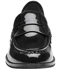 Johnston & Murphy Women's Gillian Patent Leather Penny Loafers