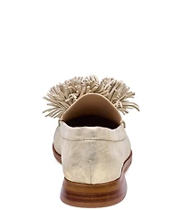 Johnston & Murphy Women's Gillian Suede Pom Pom Loafers