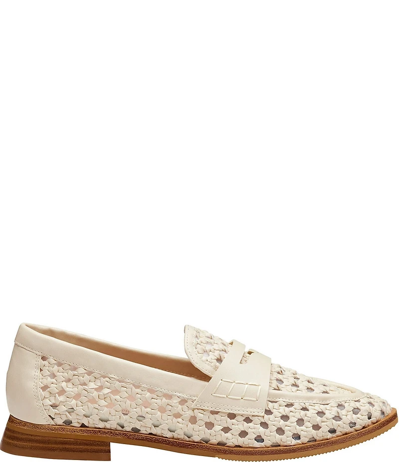 Johnston & Murphy Women's Gillian Woven Penny Loafers