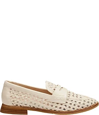 Johnston & Murphy Women's Gillian Woven Penny Loafers