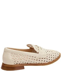 Johnston & Murphy Women's Gillian Woven Penny Loafers