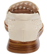 Johnston & Murphy Women's Gillian Woven Penny Loafers