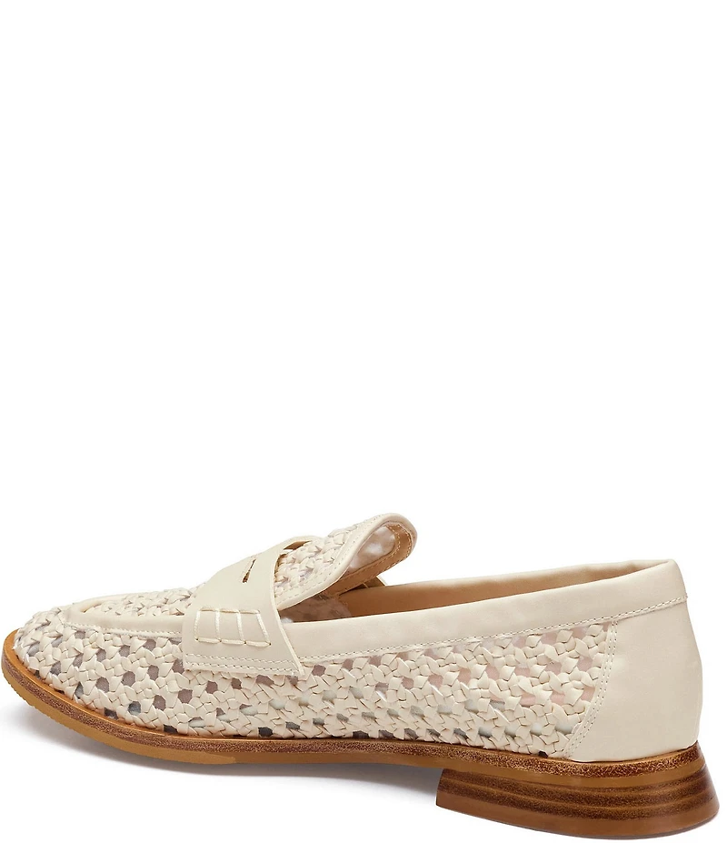 Johnston & Murphy Women's Gillian Woven Penny Loafers