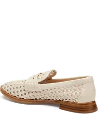 Johnston & Murphy Women's Gillian Woven Penny Loafers