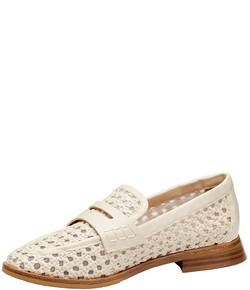 Johnston & Murphy Women's Gillian Woven Penny Loafers